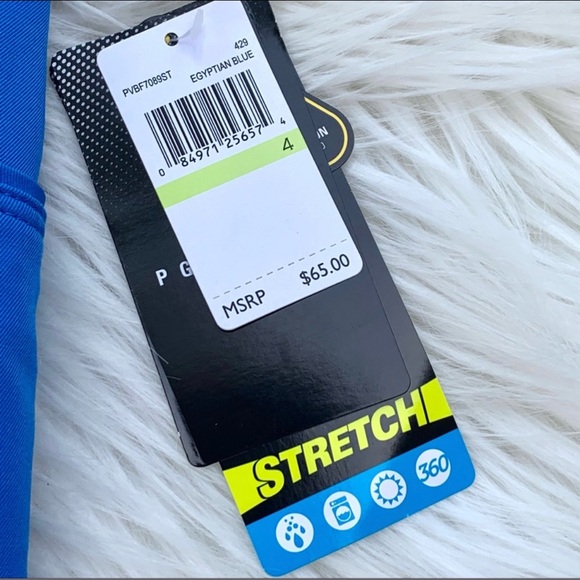 NWT PGA Tour Blue Motion Flux 360 Golf Shorts Women 4 - Picture 5 of 10